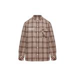 Рубашка Called a Garment Human Flannel Shirt "Brown"