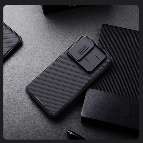 Чехол усиленный с защитной шторкой для камеры от Nillkin на Samsung Galaxy A56 5G, серия CamShield Pro Case