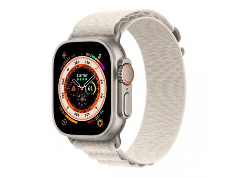 Умные часы Apple Watch Ultra 49 мм Titanium Case Alpine Loop Starlight S