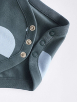 Боди с длинным рукавом для малышей Next K79-792, 5 шт., Бежевый, Синий