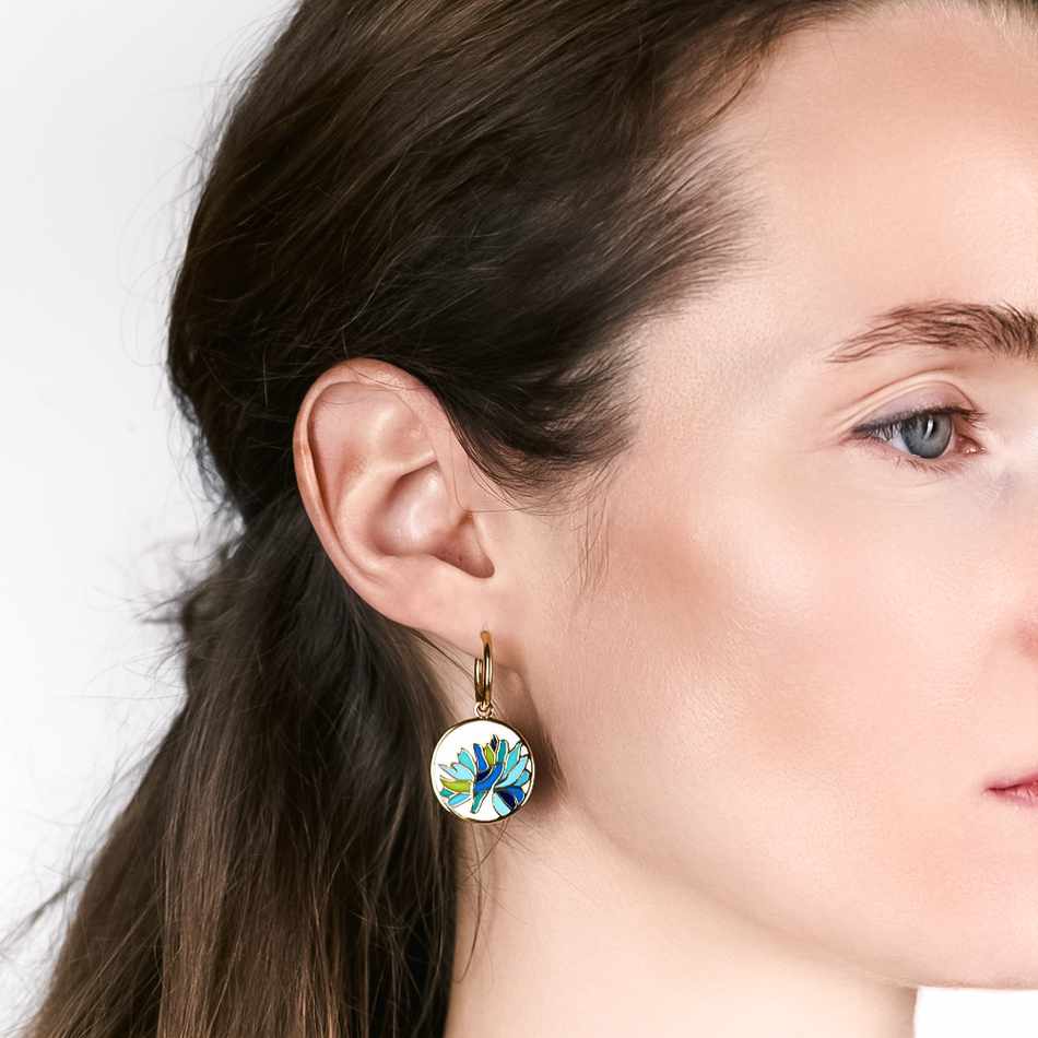 Серьги Fiore Luna AE13599-21