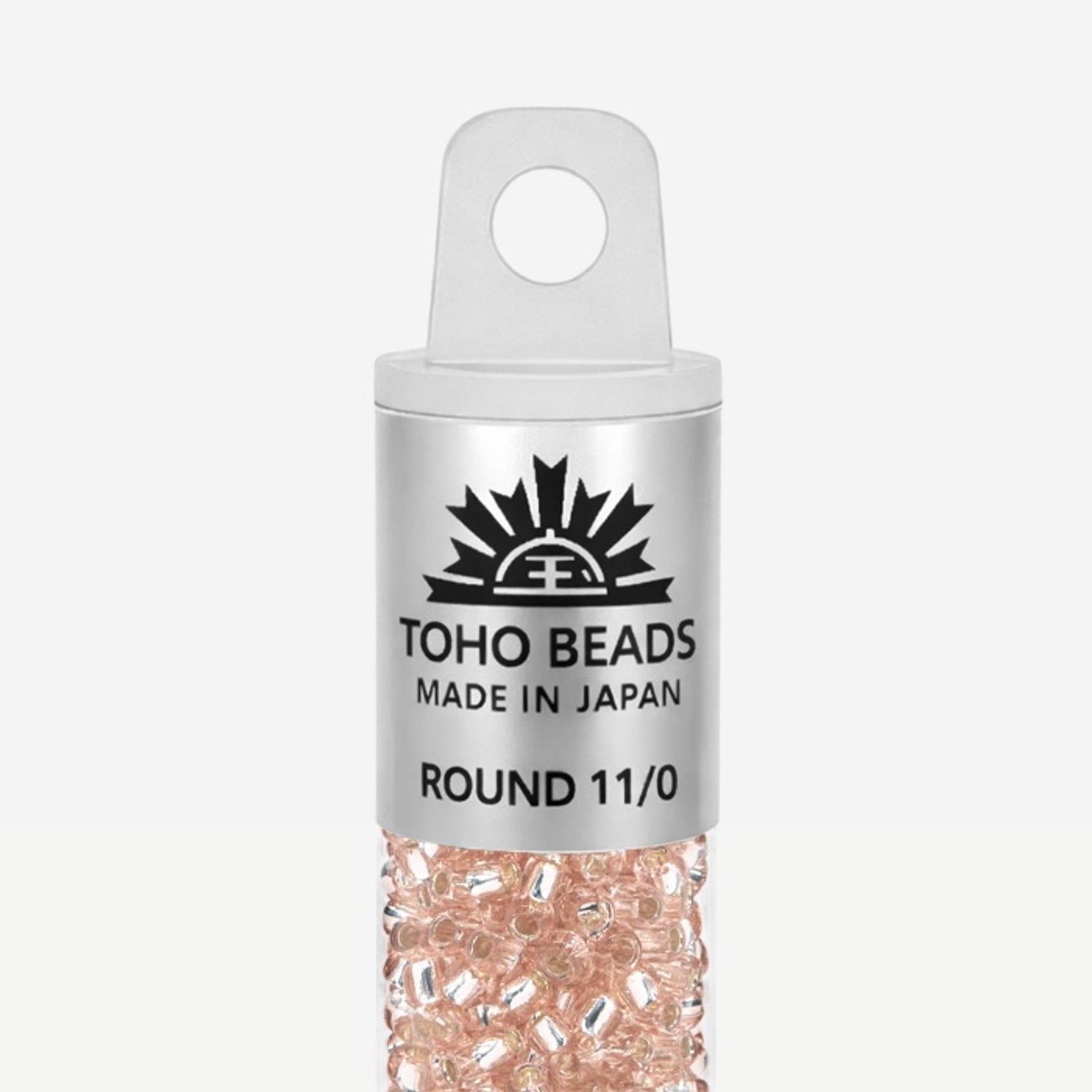 Японский бисер TOHO Round 11/0 (№31), с внутренним серебрением, прозрачный