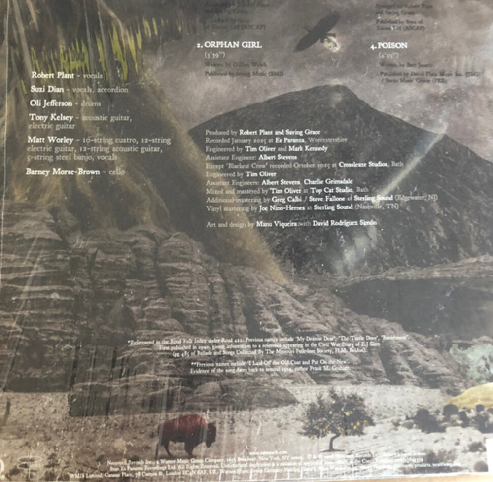 Robert Plant, Suzi Dian / Saving Grace: All That Glitters (Limited Edition)(12" Vinyl EP)