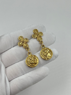 Серьги с подвесками в виде монет Premier Designs