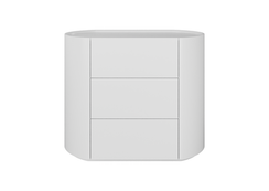 Комод Lagom 3 ящика ширина 90 см (белый)