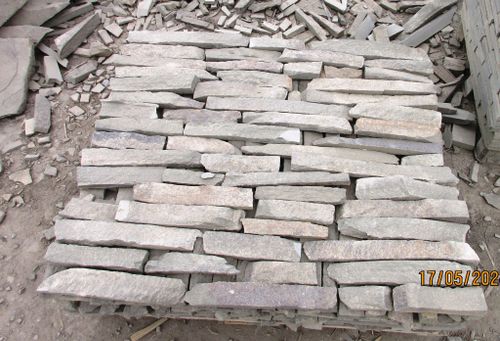 Sandstone tile sawn from the 1st side Gray Cossack /m2