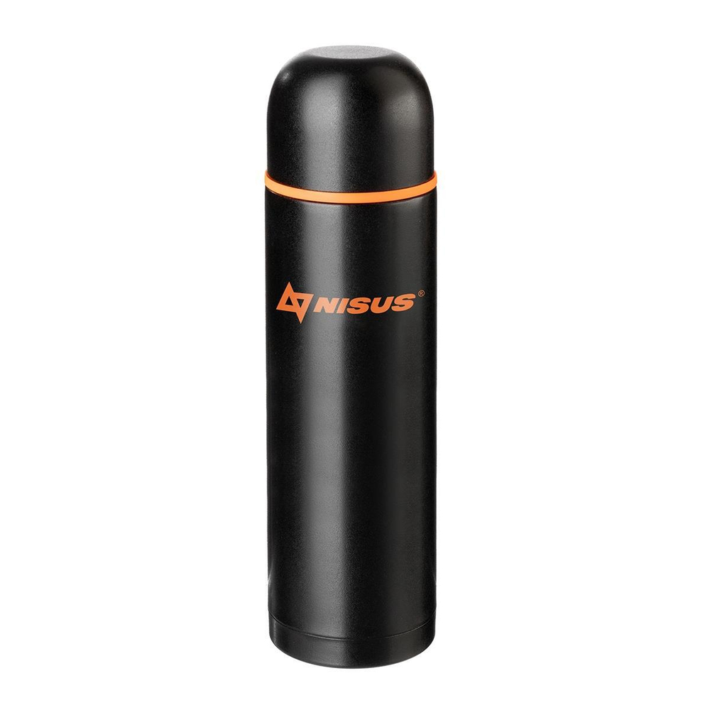 Термос 026 1200ML черный (дополн.пласт.чашка) (NA.TM-026) Nisus