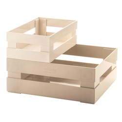 Ящик для хранения Tidy & Store L бежевый Guzzini