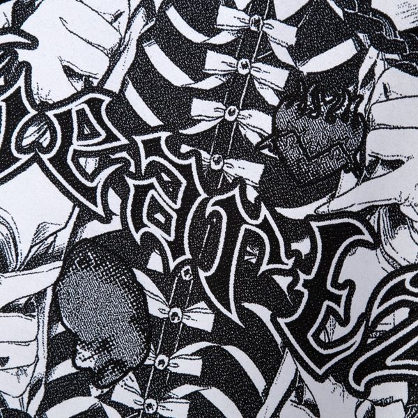 Футболка SS21 Won der Land Kimono Черная - фото 6