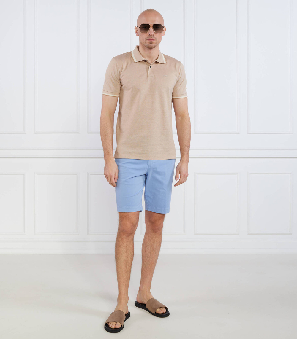 Поло BOSS BLACK - бежевый(50486172)