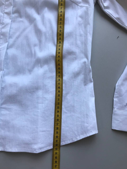 Рубашка Zolla для офисного стиля, маркировка М, визуально на 46 размер