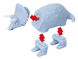 Магнитный конструктор "Смешай и собери". "МИНИ ДИНОЗАВРЫ ДЕЛЮКС" Стартовый набор