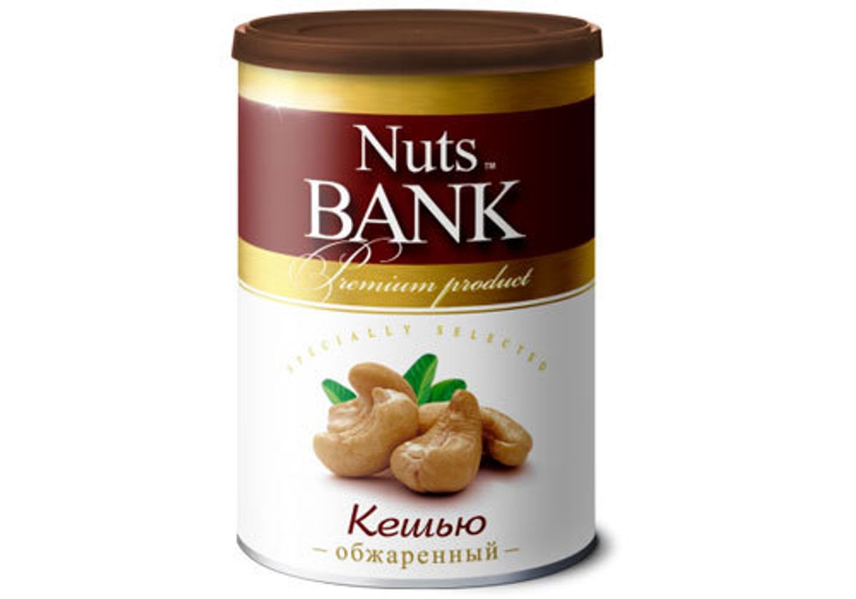 Кешью обжаренный Nuts Bank, 200г