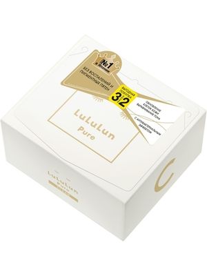 LuLuLun Набор из 32 масок для лица «Увлажнение и Чистая кожа» Face Mask Pure Clear White