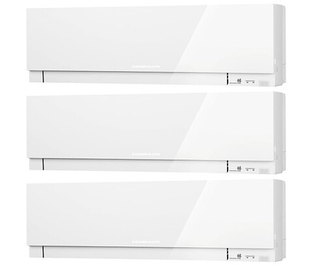 Mitsubishi Electric MXZ-3E54VA/MSZ-EF22VEW/MSZ-EF22VEW/MSZ-EF22VEW