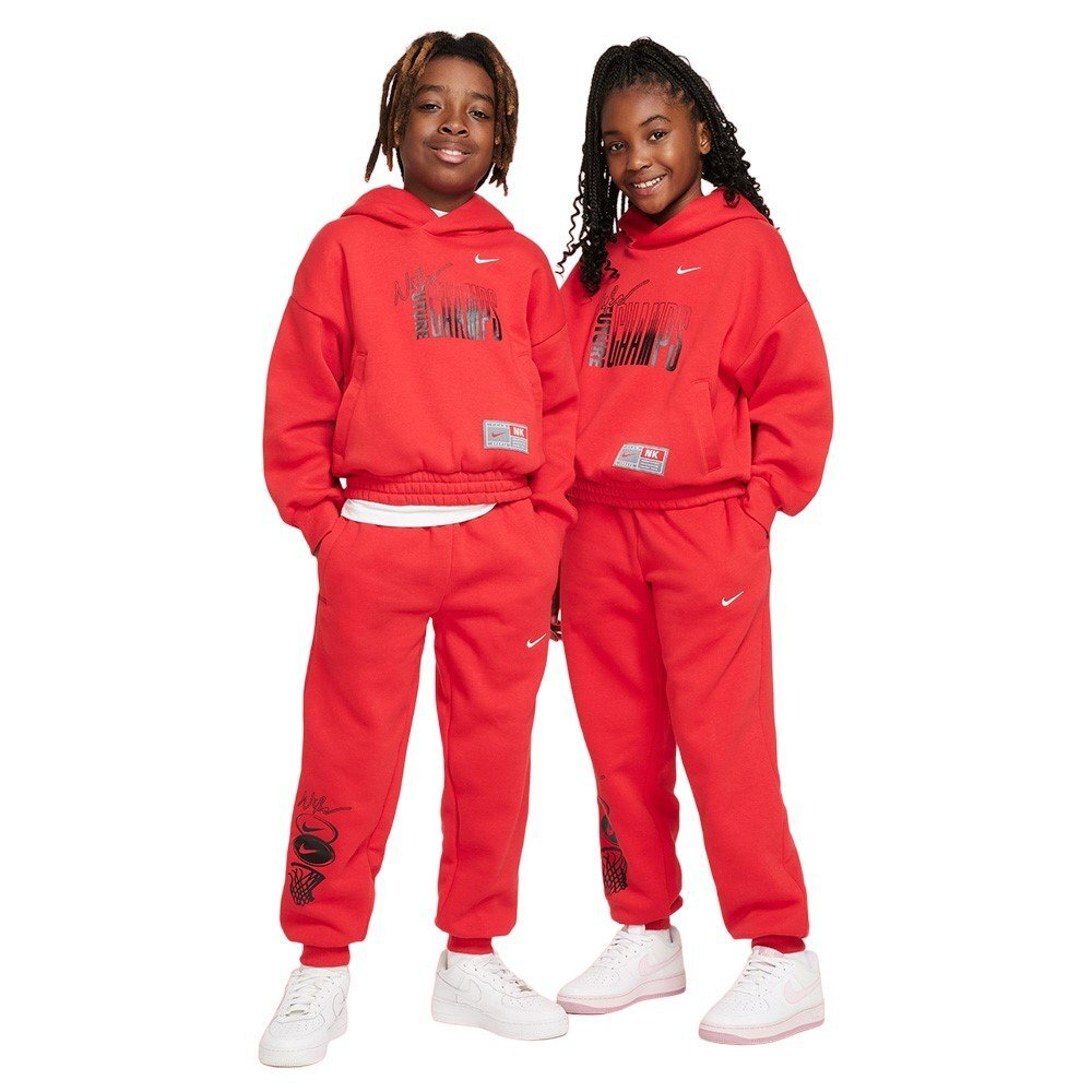 Баскетбольная детская толстовка Nike Culture of Basketball Sweatshirt Red