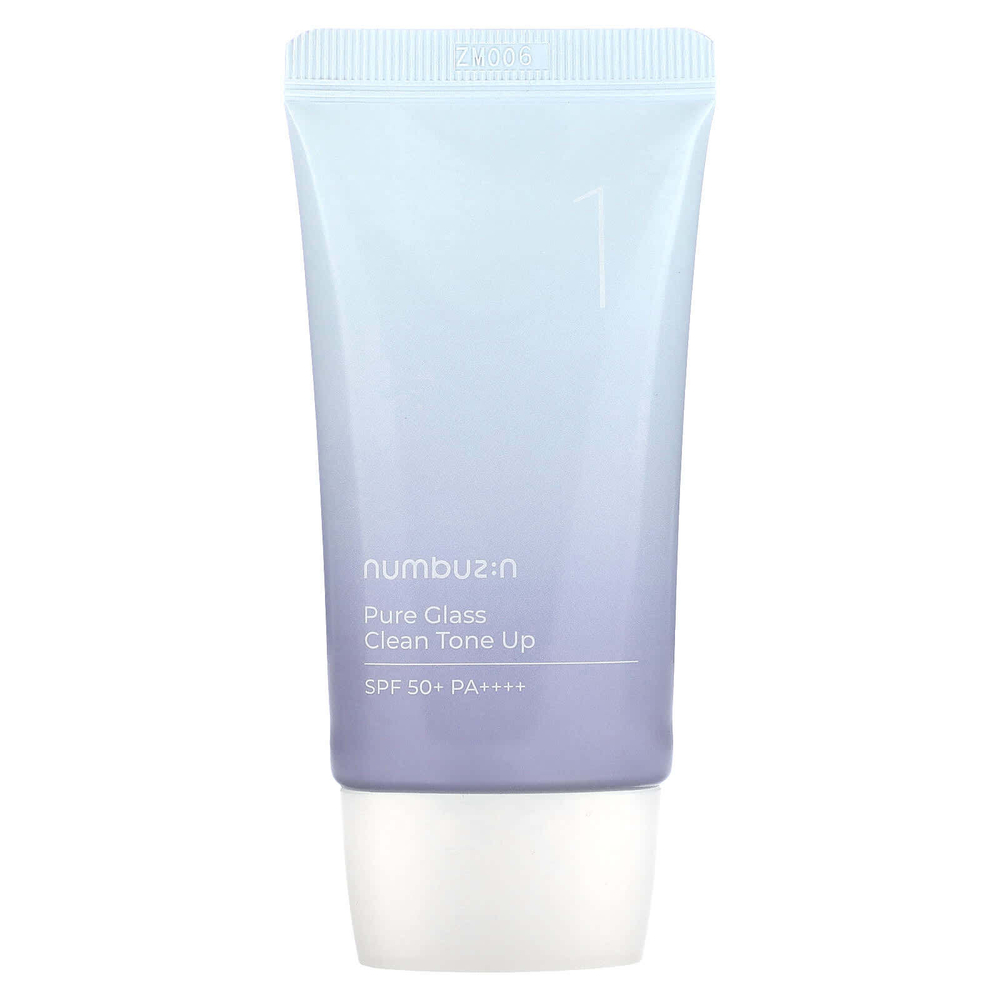 Numbuzin, No.1 Pure Glass Clean Tone Up, SPF 50+ PA ++++, 50 мл (1,69 жидк. унц.)