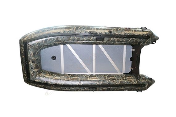 Надувная лодка Polar Bird PB-385M Merlin Камуфляж ( полы стеклокомпозит )