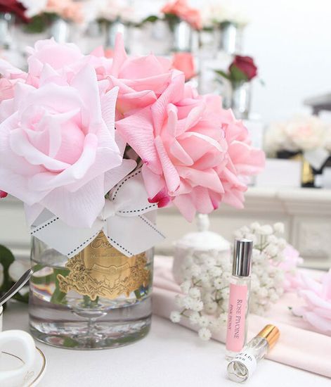 Большой букет розовых роз, Cote Noire