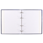 Тетрадь 80л., А5, клетка, Проф-Пресс "Единорог и космос", кольца