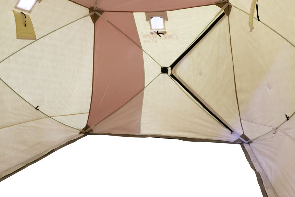 ЗИМНЯЯ ПАЛАТКА «СНЕГИРЬ» 4Т LONG КОМПАКТ