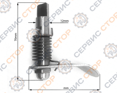 Вал декомпрессора R190 190N