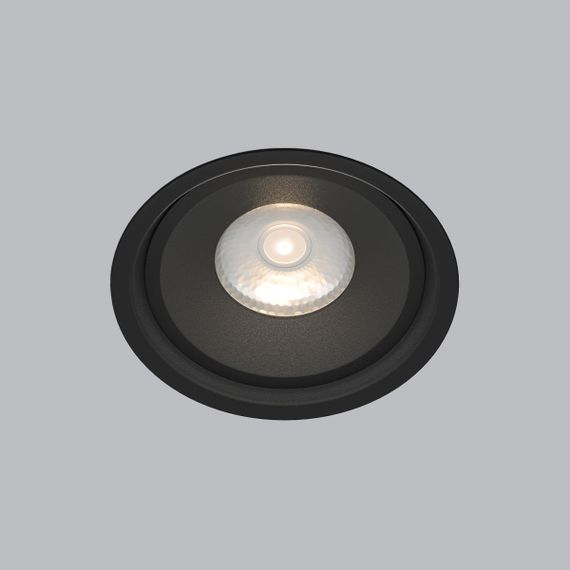 Встраиваемый светодиодный светильник Elektrostandard Slide 25083/LED 6W 4200K чёрный a062944