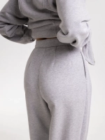 Брюки из футера DEW, серый