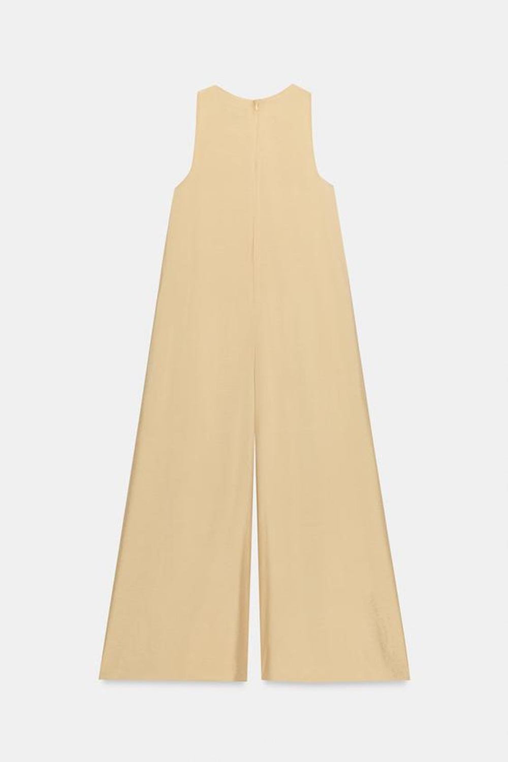 ZARA ЛЕГКИЙ КОМБИНЕЗОН, СОЛОМЕННЫЙ
