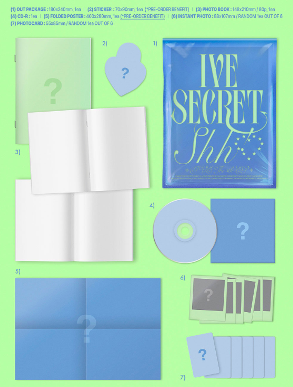Альбом IVE - THE 4th EP IVE SECRET