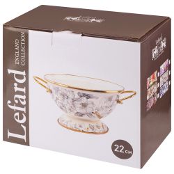 ДУРШЛАГ LEFARD ЭМАЛИРОВАННЫЙ, СЕРИЯ ЯБЛОНЕВЫЙ САД, 22*13 СМ