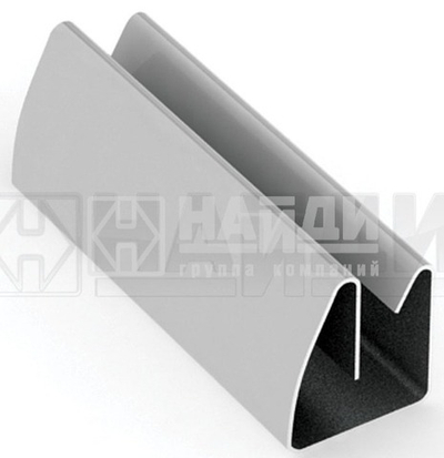 Профиль горизонтальный под ДСП 10*1730 мм, цвета разные