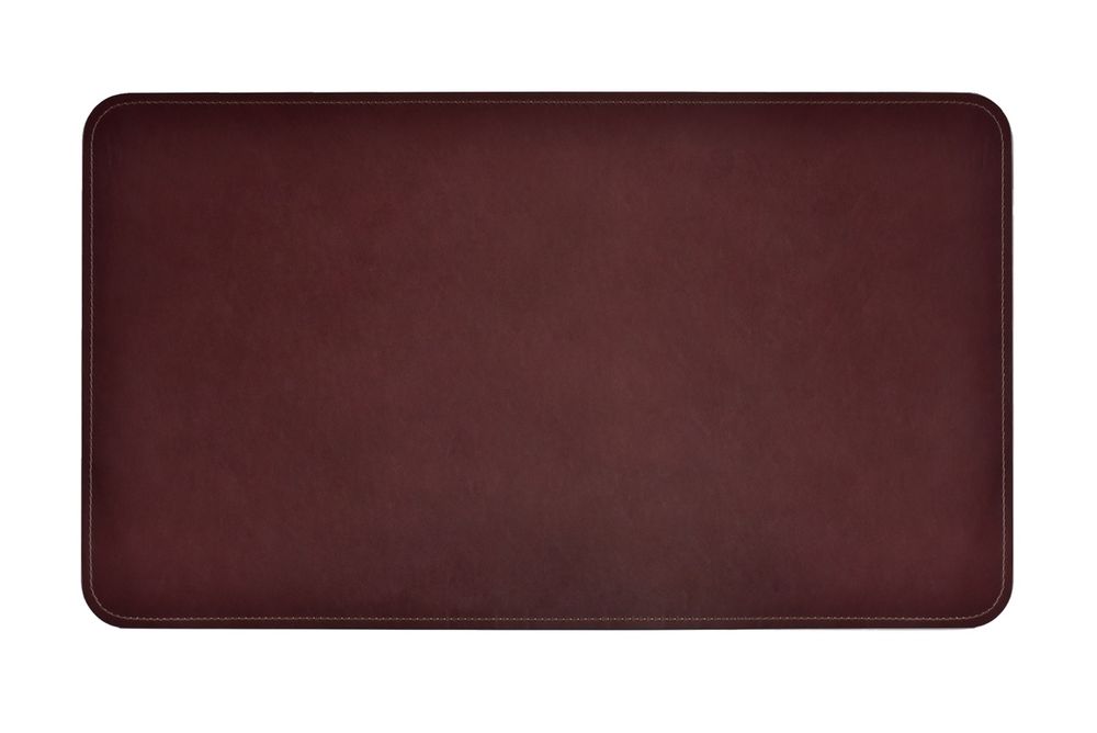 коричневый бювар из кожи full grain Bologna