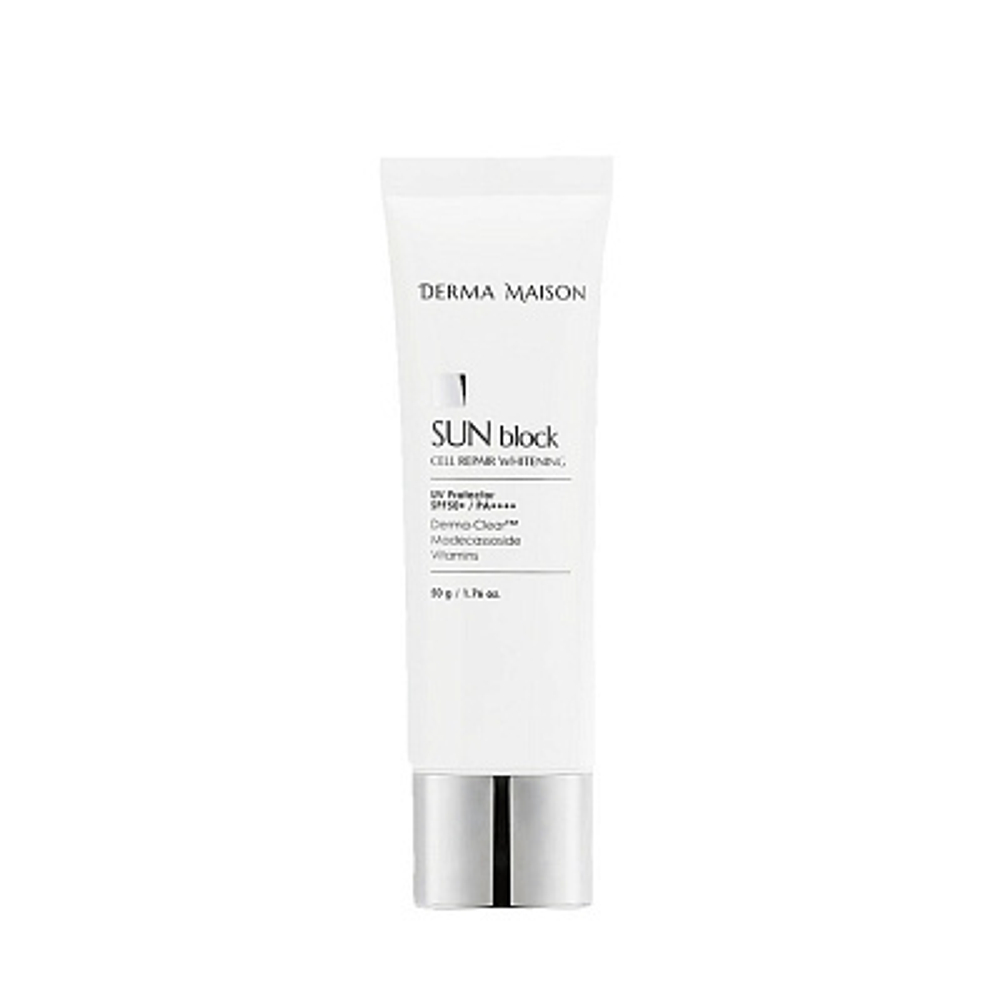 [MEDI-PEEL] Derma Maison Sun Block Cell Repair Whitening SPF50+PA++++ - Солнцезащитный крем, 50 гр