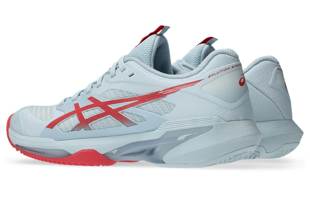 Женские теннисные кроссовки Asics Solution Speed FF 4 Clay - sky/sienna