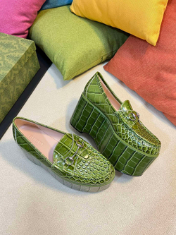 Gucci Horsebit Platform Loafer