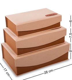 Packing Symphony WF-24-B Набор коробок из 3шт «С наилучшими пожеланиями»