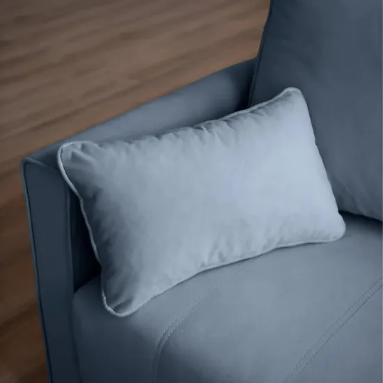 РИМИНИ Диван прямой синий