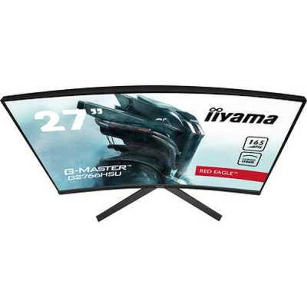 Монитор LCD IIYAMA 27" G2766HSU-B1 (VA 1920x1080 165Hz 1ms 178 / 178 250cd 3000:1 8bit 2xHDMI2.0 2xDisplayPort1.4 2xUSB2.0 AMDFreeSync 2x2W VESA)