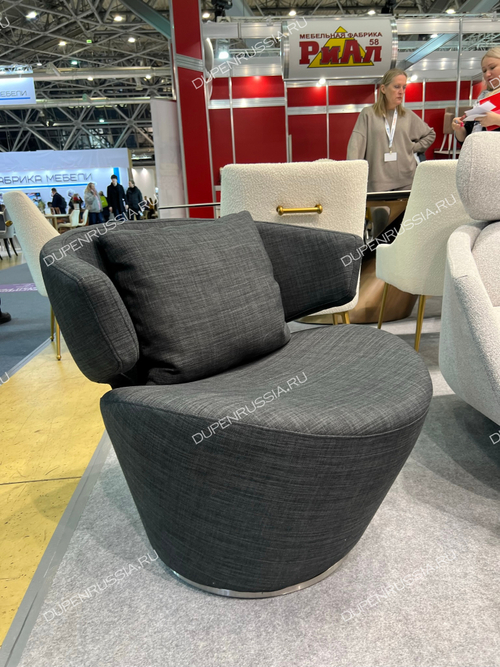 Кресло вращающееся CRS22 темно-серый FA802-12