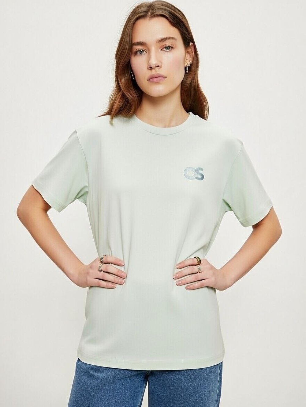 Футболка OuterSpace Mint Logo