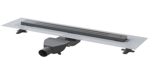 Душевой лоток Premium Trendy 80см, нерж.сталь GUN METAL