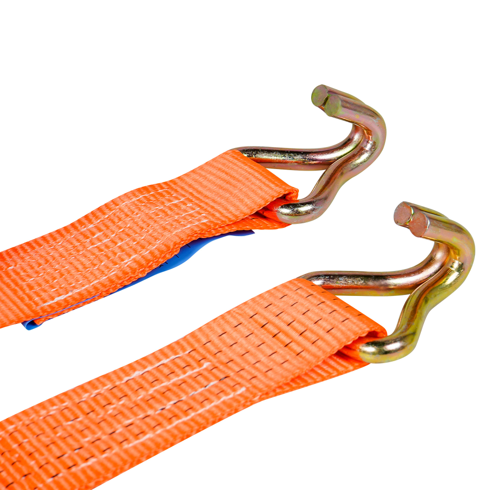 Набор ремень стяжной усиленный с храповиком для крепления груза 10 т 10 м и перчатки AIRLINE ASPM001