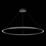 ST605.403.57 Cветильник подвесной SMART ST-Luce Черный/Белый LED 1*57W 2800-6500K