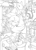 Hanbok Fairy Tale of Obsidian Special Edition. Coloring Book