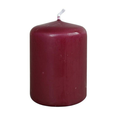 Свеча пеньковая 40*50мм (бордовая)