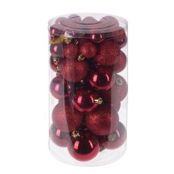 GAEM Набор из 40шт Украшение новогоднее "Шар", D 6 см, L14,5 W14,5 H26 см