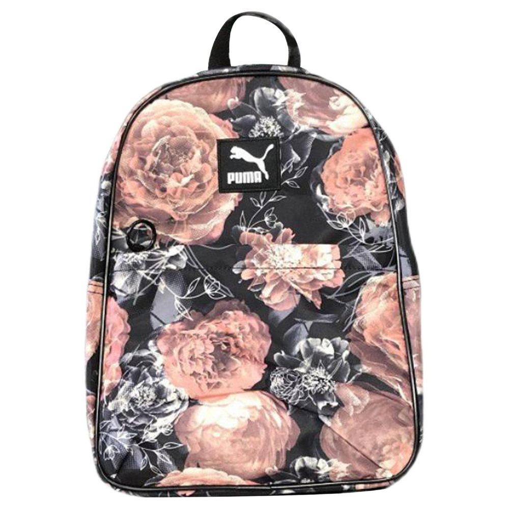 PUMA Fabric Backpack Unisex Black & Pink