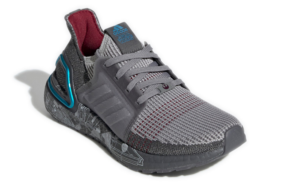 Кроссовки Adidas Ultraboost 19 Star Wars Millennium Falcon J (Женская размерная сетка)