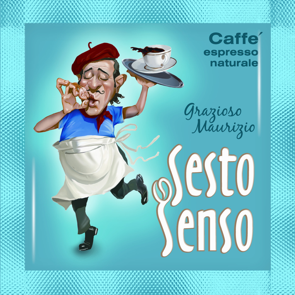 SESTO SENSO / Кофе в чалдах "MIX" (чалды, стандарта E.S.E., 44 мм), 120 шт